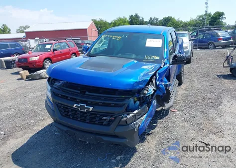 2020 Chevrolet Colorado 4Wd Short Box Zr2 from USA, damaged, VIN 1GCGTEENXL1110298